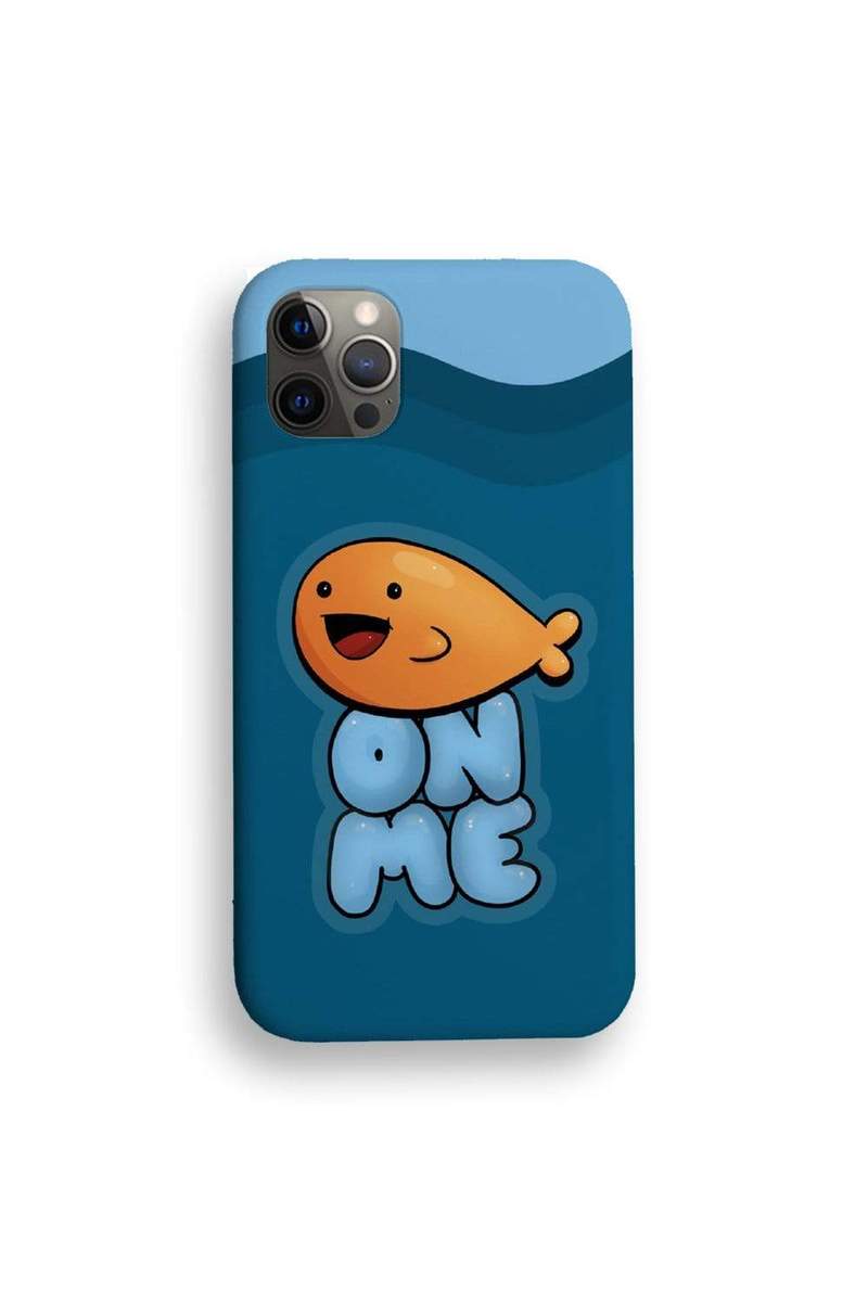Fishy On Me Blue Phone Case